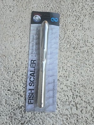 Joy Fish Fish Scaler - Stainless 8'' long, commercial grade