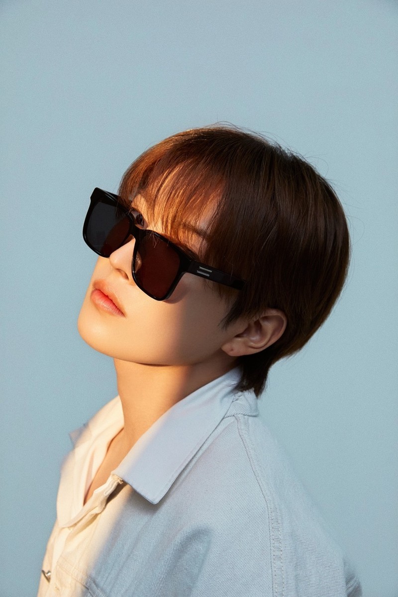 ATEEZ X The Silent Soul Sunglasses AT SQUARE 01-1 HONGJOONG