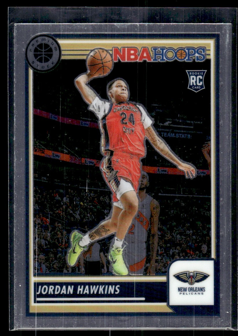2023-24 Hoops Premium Stock Jordan Hawkins Rookie New Orleans Pelicans #125