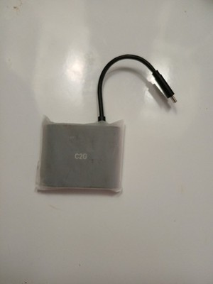 C2G USB Type-C to HDMI and VGA Adapter