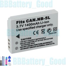 1x Battery for Canon NB-5L PowerShot SX200 IS SX210 IS SX220 IS SX230 HS