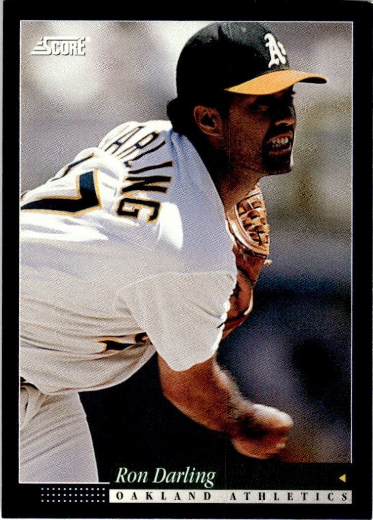 1994 Score Ron Darling Oakland Athletics #159 15528