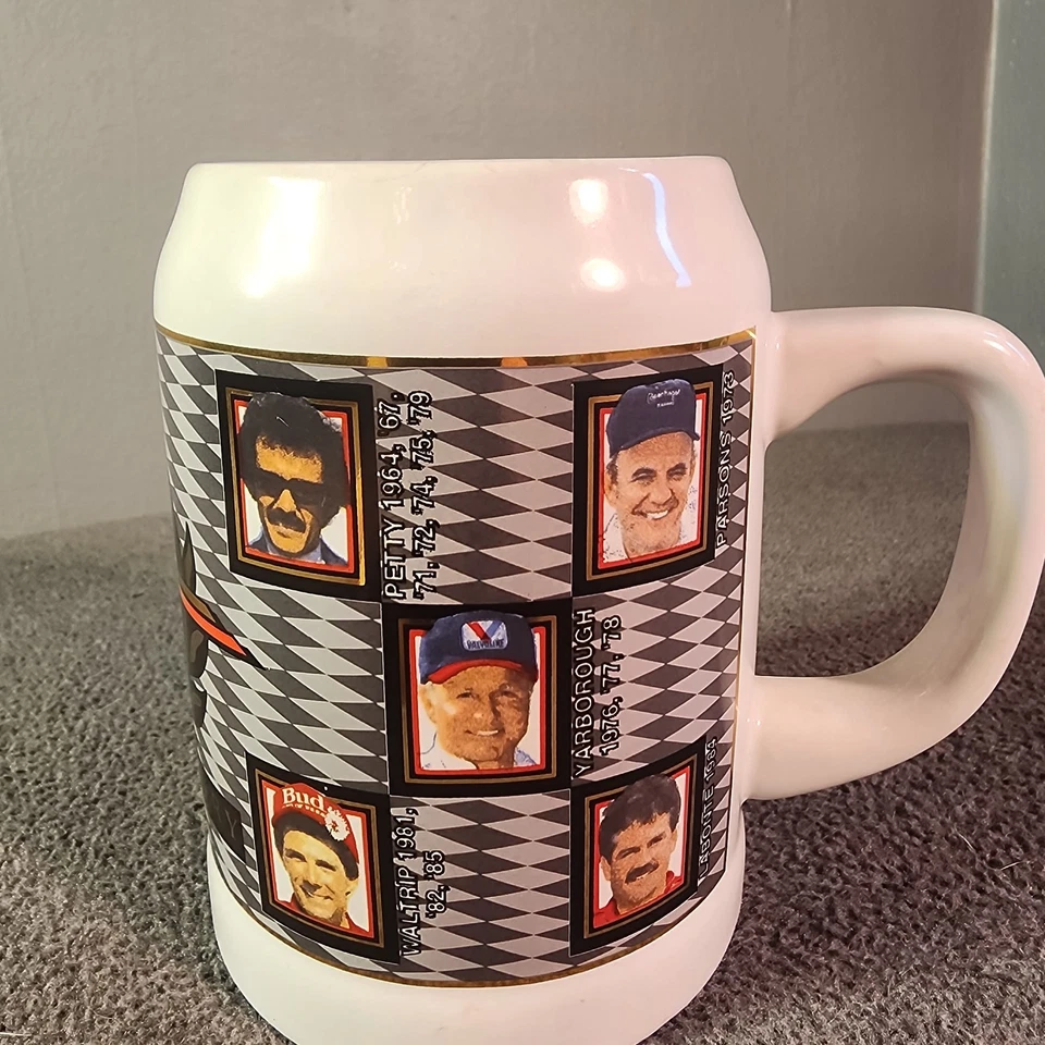 Taza/taza de cerveza vintage Winston Cup Champions 25 aniversario 1996  Foto 2 de 4