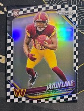 2025 Panini Prizm - Rookies Jaylin Lane #356 Black & White Checker Prizm (RC)