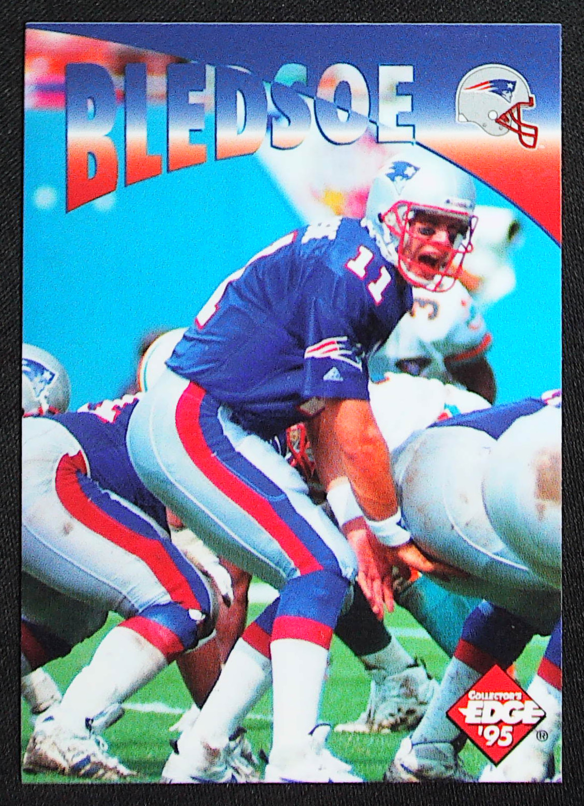 1995 Collector's Edge Instant Replay - Drew Bledsoe #22