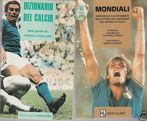 2 libretti: DIZIONARIO DEL CALCIO (1990) e MONDIALI (1994) _ FARMACEUTICA - Imagen 1 de 1