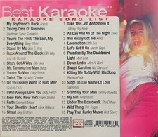 33 BEST KARAOKE KARAOKE CDGS LOT WA