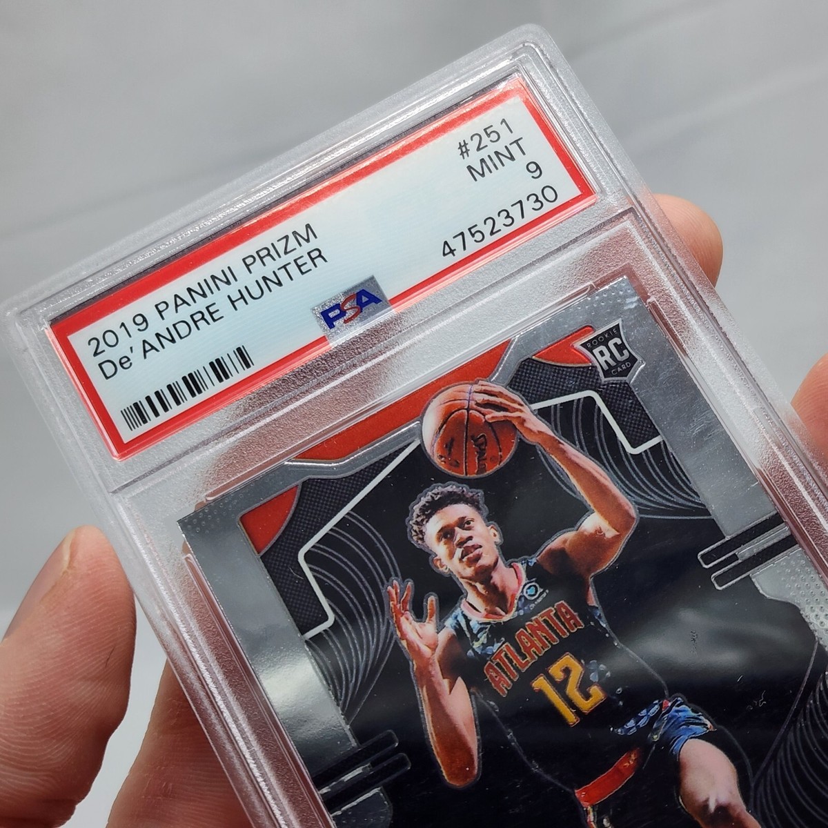 2019-20 Panini Prizm De'Andre Hunter Silver Prizm Rookie RC 2019-20 Panini Prizm De'Andre Hunter Silver Prizm Rookie RC