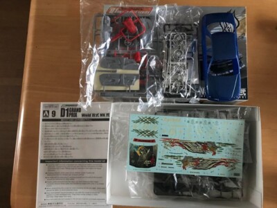 AOSHIMA 1/24 D1 Grand Prix No.09 Weld Jzx100 AUTOBACS Mark