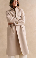 New Nwt Sezane Mederick Coat Sable Sz 4