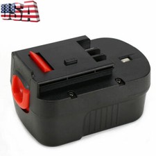 Upgraded For Black and Decker 14.4V 14.4-Volt Battery Ni-MH HPB14 FSB14 4.8Ah