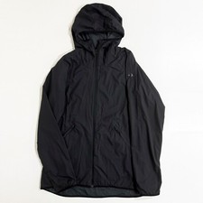 Icebreaker Womens Coriolis Ii Hooded Windbreaker Jacket Black M