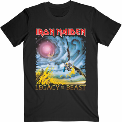 IRON MAIDEN - The Flight of Icarus (Back Print) T-Shirt Official Merchandise