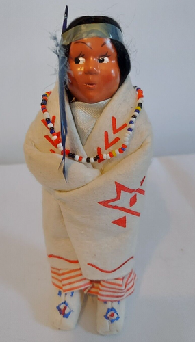 Skookums Native American Minnie and Tonka Minnetonka Twins Doll with Box 1930's - Picture 4 of 18