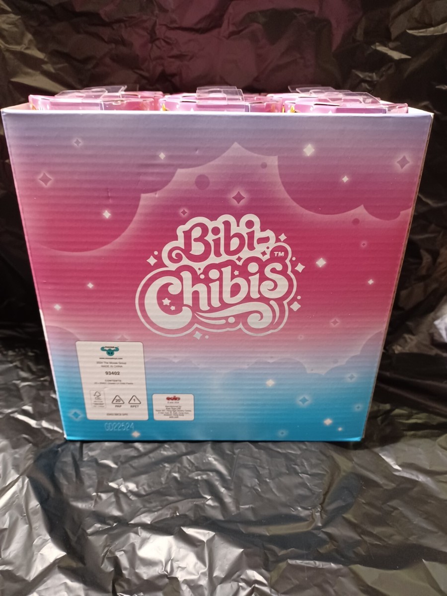 MOOSE TOYS BIBI-CHIBIS BOX OF 24 PIECES BLIND BOX FIGURES 48
