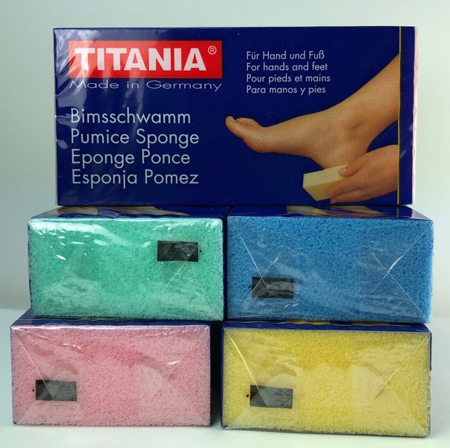 Titania Pumice Stone Smooth Callus For Hand & Feet Sponge * Made in