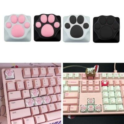 Silicone Kitty Paw Artisan Cat Paws Pad Keyboard keyCaps for Cherry MX Switches
