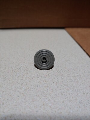 Lego Castle Vintage Round Dark Gray Shield for 6010, 6021, 6022, 6039, 6061