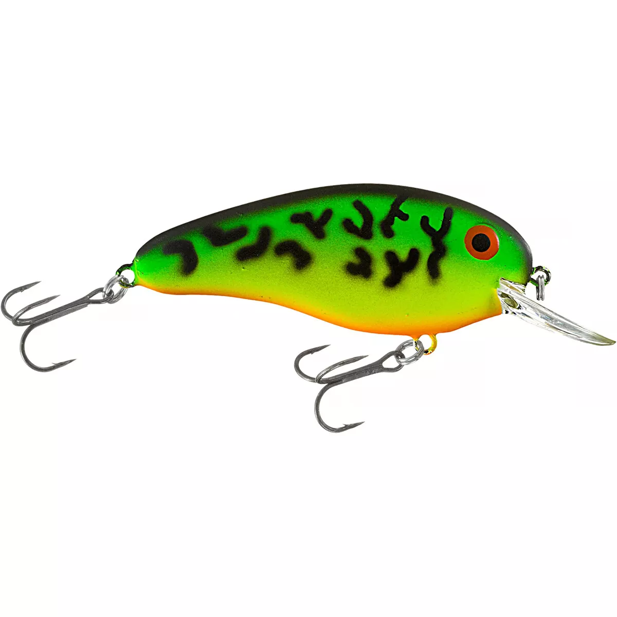 Bomber Deep Flat A 3/8 oz Fishing Lure - Fire Tiger