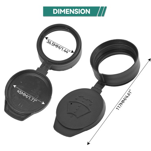 Washer Reservoir Cap 1131028-00-A Replacement For Tesla Model S 3 X Y 2012-2023 - Picture 6 of 6