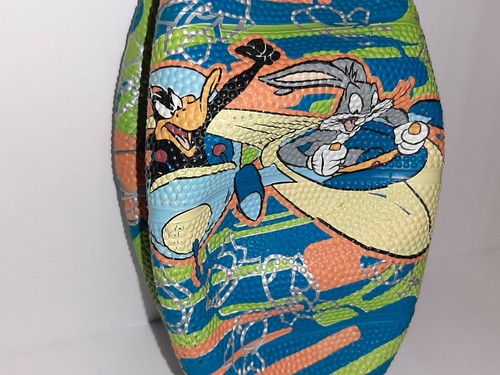 Looney Tunes Vintage Mini Basketball NEW 9" Bugs Bunny Daffy Duck Lola Taz 2000 - Picture 2 of 6