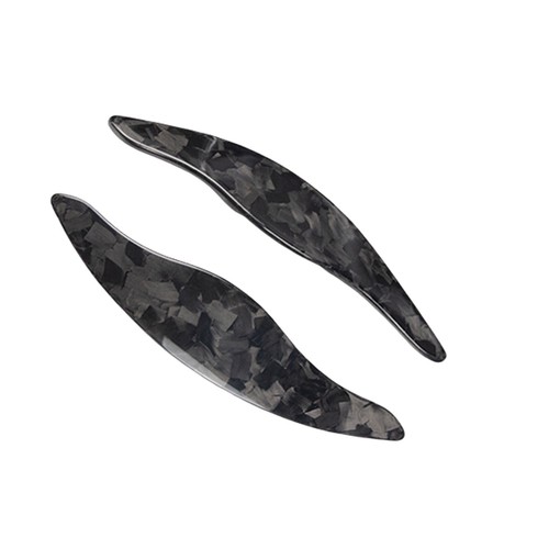 1Pair Steering Wheel Shift Paddle Extension For KIA Stinger 2018-23 Carbon Fiber - Picture 7 of 9