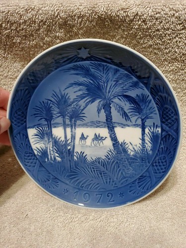 1972 In The Dessert 7 1/4" Teller Royal Copenhagen Porcelian Denmark q84 - Bild 1 von 2