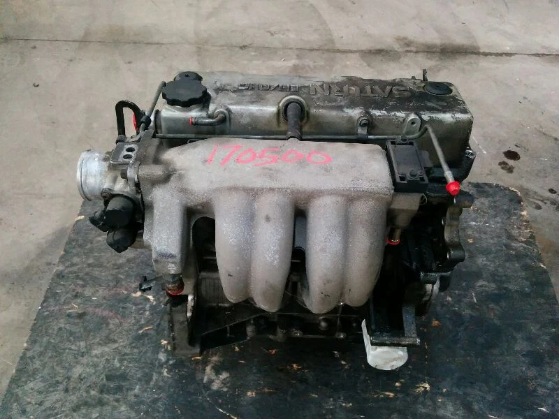 Used Engine Complete Assembly fits: 1999 Saturn S SERIES 1.9L 4-116 SOHC VIN 8 8 Foto 2 de 4