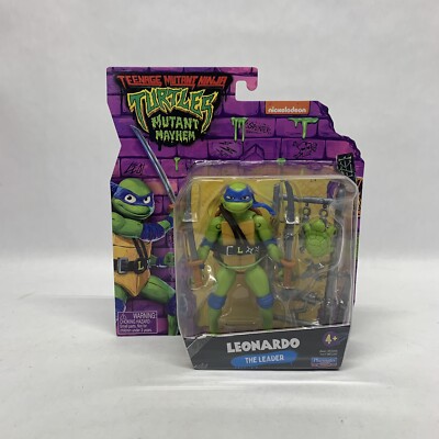    2023 TMNT Teenage Mutant Ninja Turtles Playmates Leonardo Mutant Mayhem