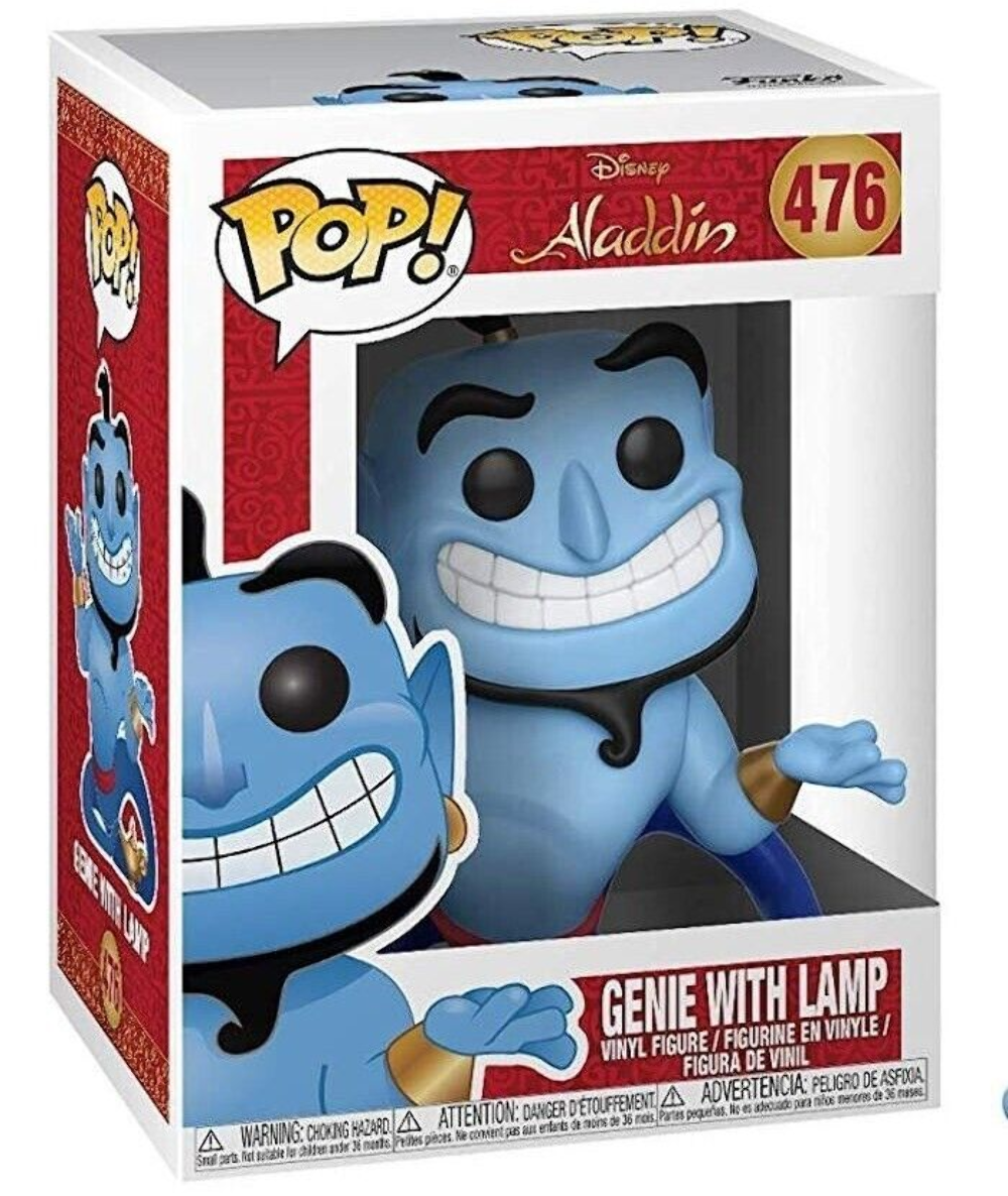 Aladdin - Genie with Lamp - #476 - Disney - Funko Pop!