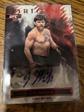2023 Panini UFC Chronicles Origins Red Foul Jim Miller No. OA-JML