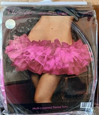 seven til midnight multi layered tiered tutu one size pink
