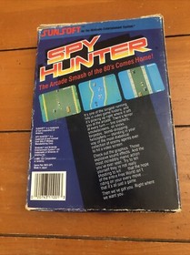 Spy Hunter Authentic Arcade Edition (NES, 1987) Game, Box And Manual