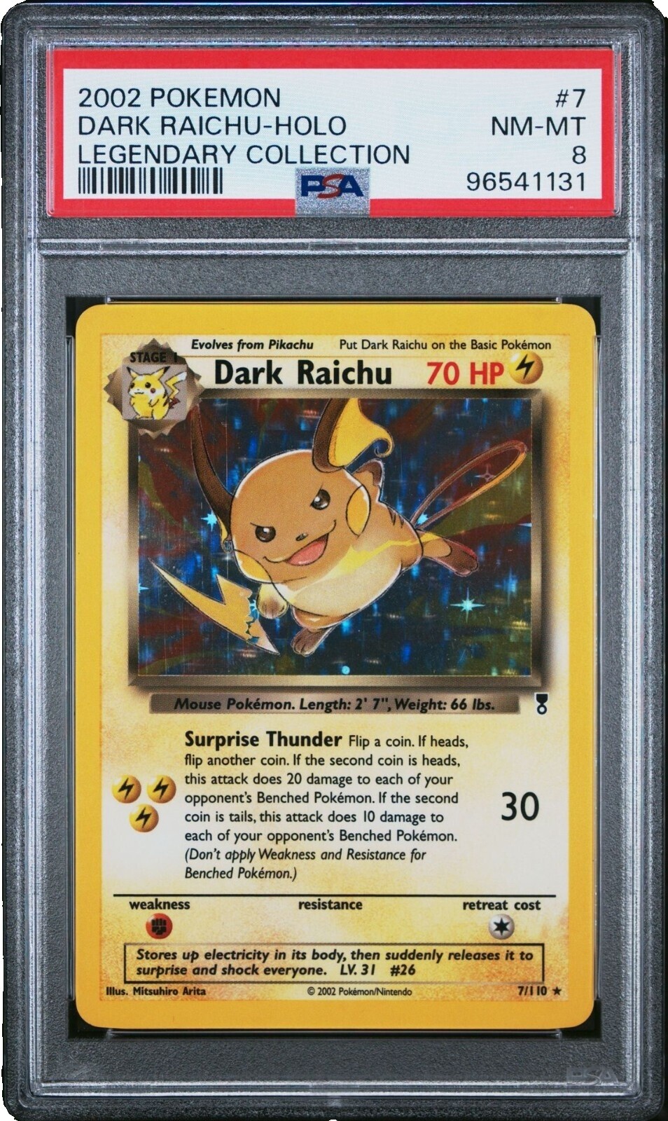Dark Raichu 7 110 | eBay