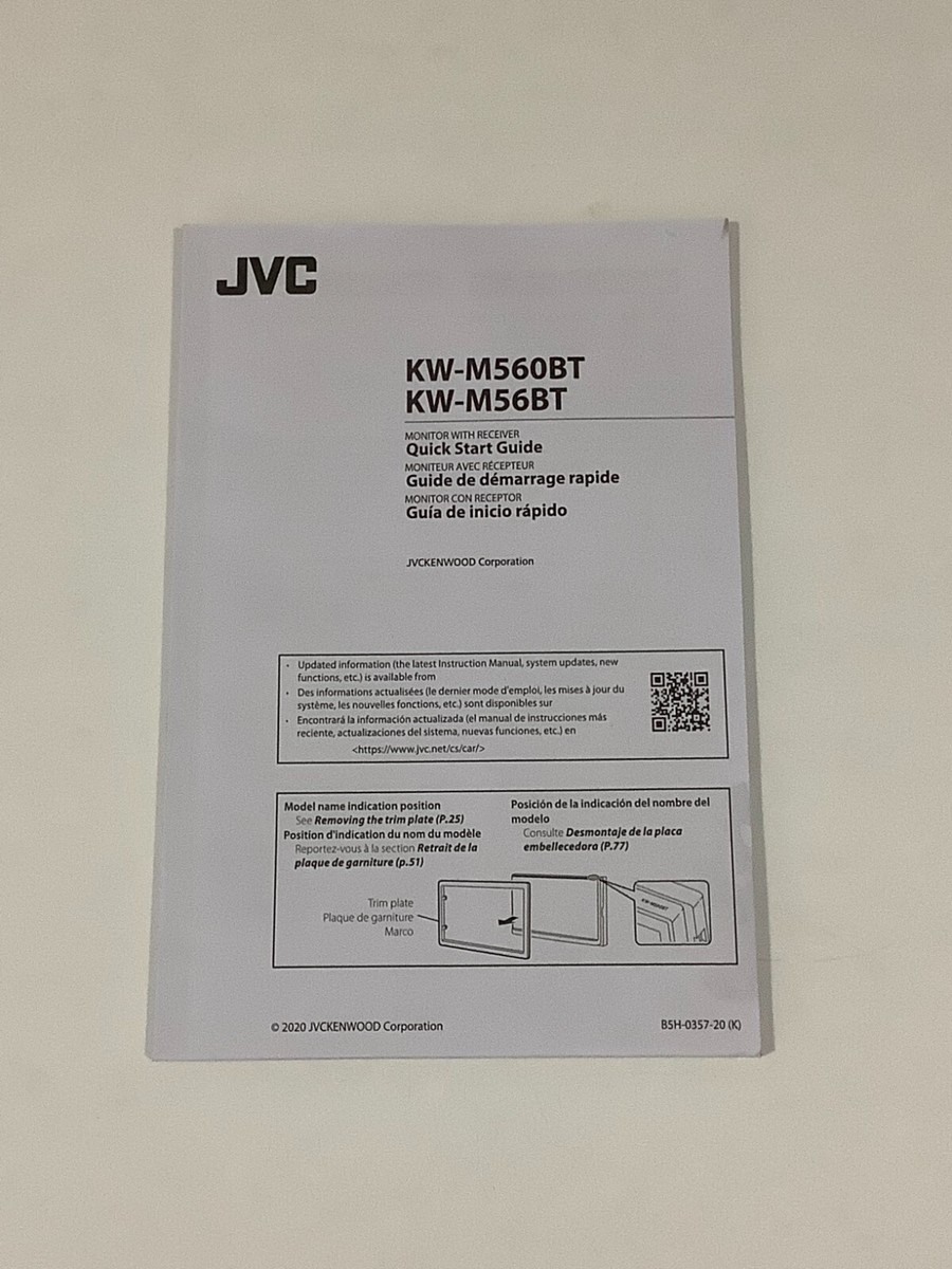 Jvc Kw M560Bt Troubleshooting