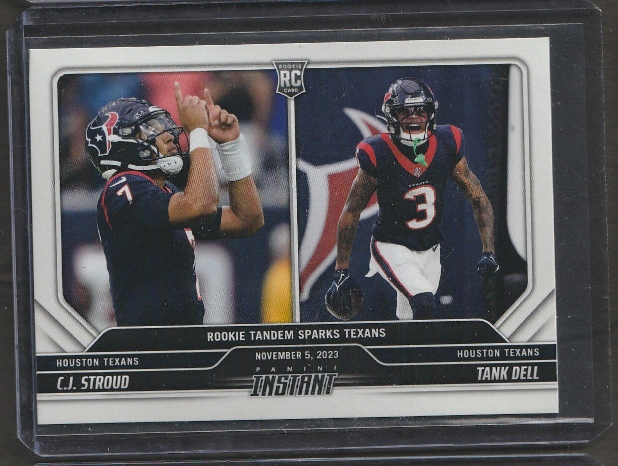 2023 Panini Instant  / 494  CJ Stroud Tank Dell #35 Rookie RC  -  Houston Texans
