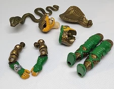 1986 Serpentor V1 Cobra Emperor Parts You Pick!  Vintage G.I. Joe 3.75 ARAH