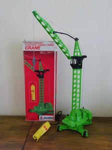 battery operated crane toy