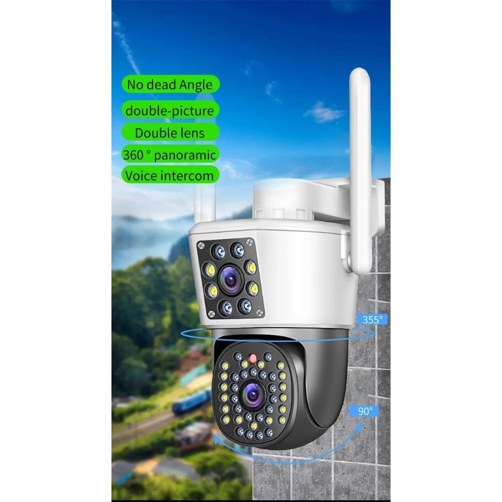 Proteggi la tua Casa con la Telecamera 4K 6MP WiFi Zoom 15X PTZ