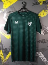 Worcestershire County Training Jersey Cricket Shirt Green Castore Men Sz S ig93