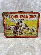 1954 The Lone Ranger Lunchbox - Blue Band