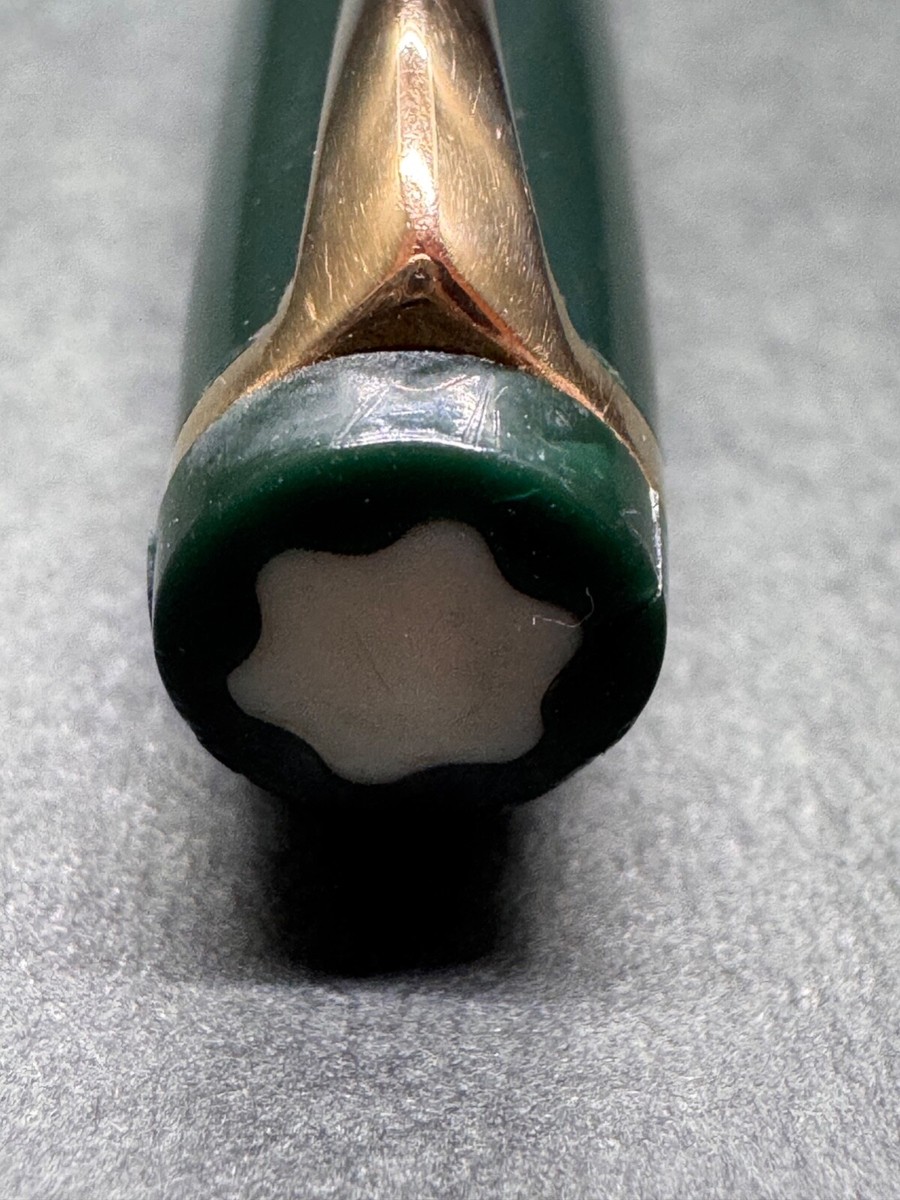 V-Good] MONTBLANC MEISTERSTUCK No.12 Green '60s Vintage Fountain