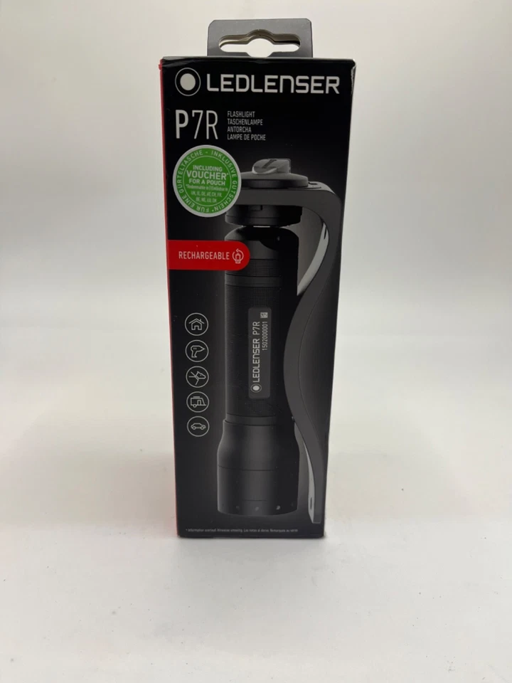 Ledlenser P7r Torch Led, 1000 Lumens, Rechargeable Lithium 18650 Battery - New - Image 4 of 4