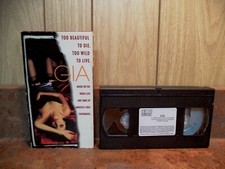 GIA (VHS 1998) Angelina Jolie, Elizabeth Mitchell, Eric Michael Cole, Mercedes