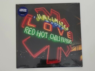 Red Hot Chili Peppers Unlimited Love COBALT Vinyl 2x LP RHCP NEW SEALED X/2000