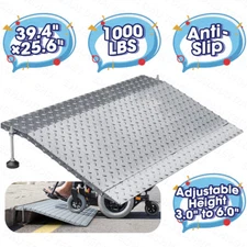 Door Threshold Ramp Handicap 3" to 6" Rise Doorway Wheelchairs Carts 1000LBS