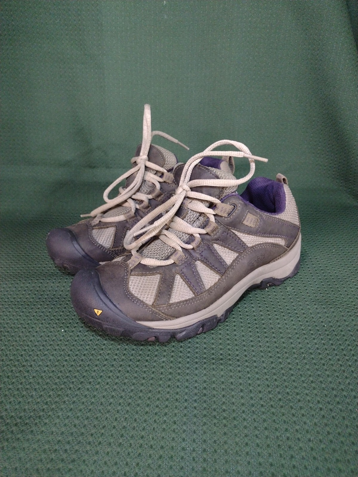 Scarpe da donna marroni KEEN Palisades taglia 6 5 da trekking trail 52016 stringate