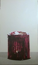 Piero Manai "Barattoli" serigrafia 1970 pop art Bologna Morandi Andy Warhol 