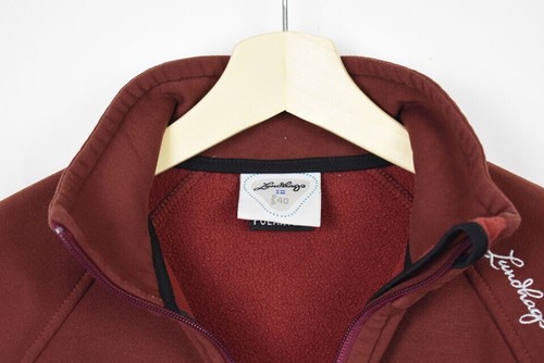 Lundhags Polartec Sweatshirt Damen (Eu) 40 Reißverschluss Daumen Löcher Weinrot - Bild 4 von 9