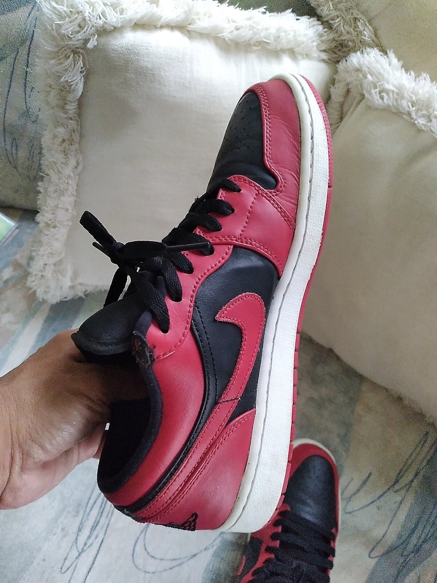 Nike Air Jordan 1 Low Reverse Bred Gym Red Black 553558-606  display picture 1